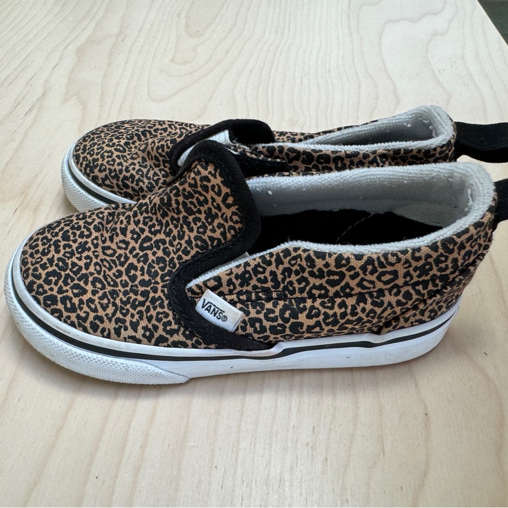 leopard slip on vans
